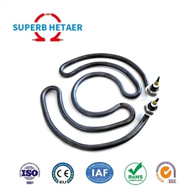 องค์ประกอบฮีตเตอร์เกลียวท่อแบบกำหนดเอง 110v220v ฮีตเตอร์คอยล์น้ำสำหรับทำอาหาร