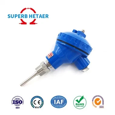 Pt100 Temperature Sensor Probe เทอร์โมคัปเปิลที่ทนต่อการสึกหรอ